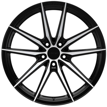 ARC-18190-39 8.0x18" -5x120 ET33 72.6 Black Diamond MONACO Jant (4 Adet)